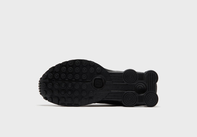 Nike Shox R4 - Black / Black / Black / Bright Crimson
