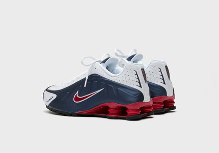 Nike Shox R4 - Midnight Navy / Gym Red / White