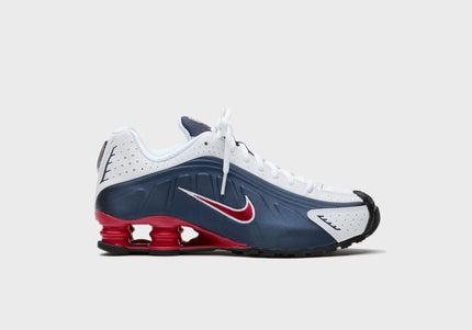 Nike Shox R4 - Midnight Navy / Gym Red / White