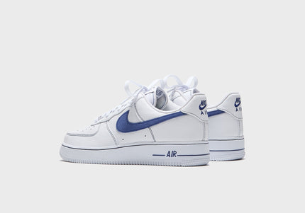 Nike Air Force 1 `07 - White / Deep Royal Blue