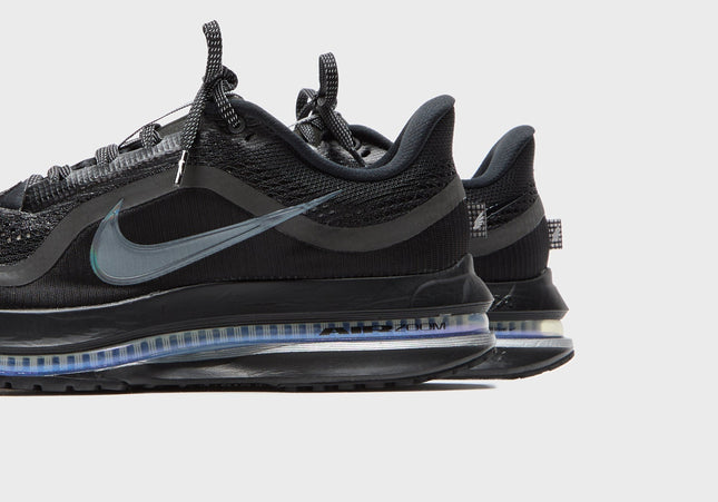 Nike WMNS Pegasus PRM - Black / Black / Metallic Silver