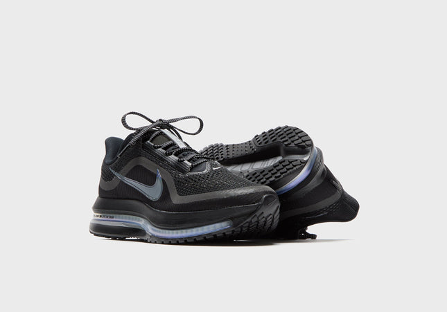 Nike WMNS Pegasus PRM - Black / Black / Metallic Silver