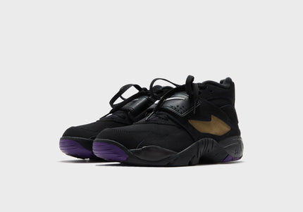 Nike Air Diamond Turf - Black / White / Club Purple / Metallic