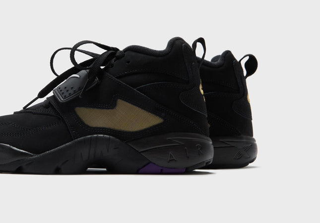 Nike Air Diamond Turf - Black / White / Club Purple / Metallic