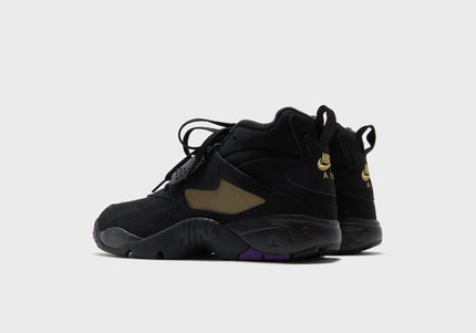 Nike Air Diamond Turf - Black / White / Club Purple / Metallic