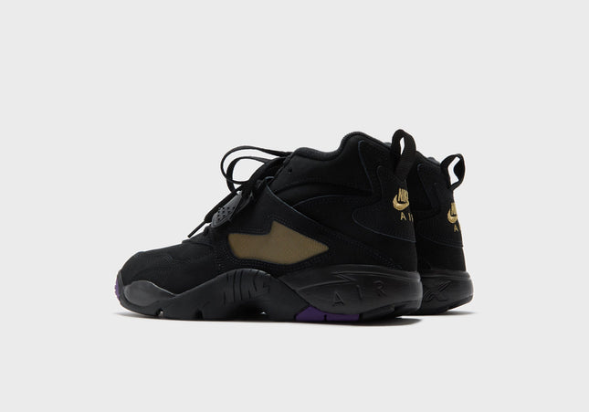 Nike Air Diamond Turf - Black / White / Club Purple / Metallic