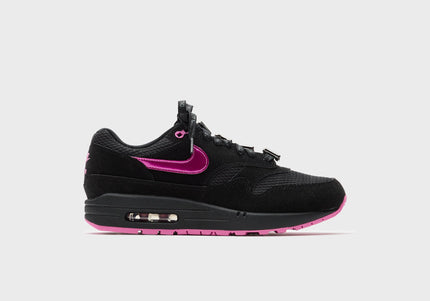 Nike Air Max 1  - Black / Playful Pink / University Red