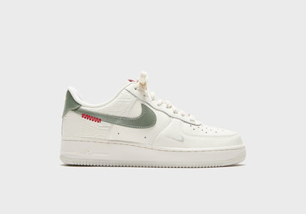 Nike Air Force 1 Low -  Sail / Jade Horizon / Light Bone / University Red / Metallic Gold