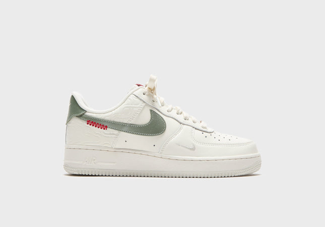 Nike Air Force 1 Low -  Sail / Jade Horizon / Light Bone / University Red / Metallic Gold
