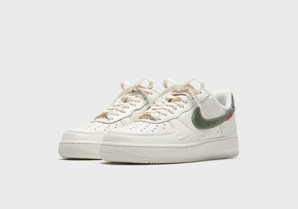 Nike Air Force 1 Low -  Sail / Jade Horizon / Light Bone / University Red / Metallic Gold
