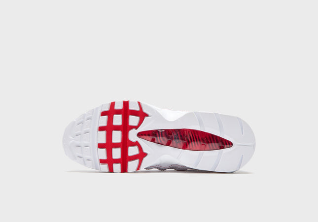Nike Air Max 95 OG - White / University Red / Wolf Grey