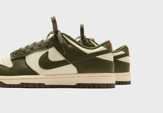 Nike Dunk Low Retro - Coconut Milk / Rough Green / Electro Orange