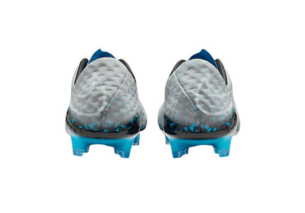 Close-up of Nike Hypervenom Phantom RGN Transform Hydra Elite FG football boots with dynamic color-shifting design – elite firm ground soccer cleats