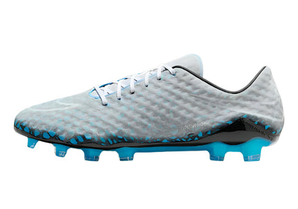 Close-up of Nike Hypervenom Phantom RGN Transform Hydra Elite FG football boots with dynamic color-shifting design – elite firm ground soccer cleats