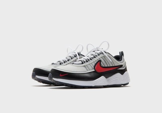 Nike Zoom Spiridon - Metallic Silver / Sport Red / Black / White