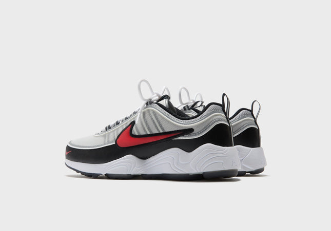 Nike Zoom Spiridon - Metallic Silver / Sport Red / Black / White