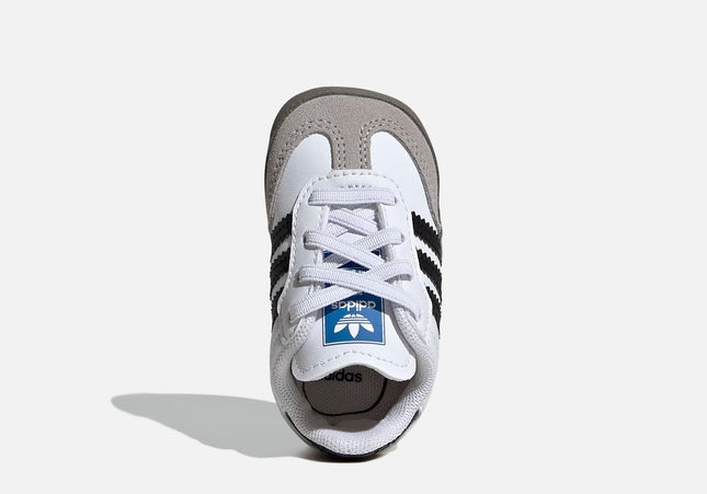 adidas Samba Crib - Cloud White / Core Black / Clear Granite