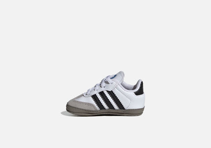 adidas Samba Crib - Cloud White / Core Black / Clear Granite