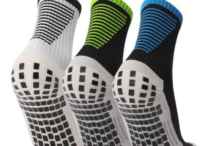 Short Anti Slip Football Socks (3 Pairs)