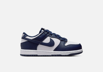 Nike PS Dunk Low - White / Midnight Navy / White