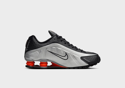 Nike Shox R4 - Metallic Silver / Black / Picante Red / Metallic Silver