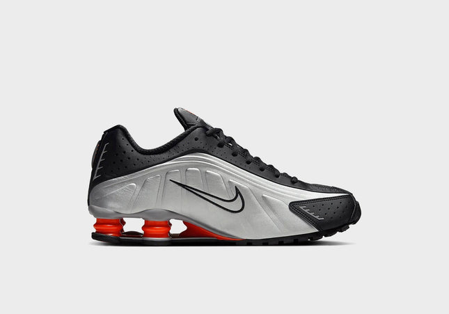 Nike Shox R4 - Metallic Silver / Black / Picante Red / Metallic Silver