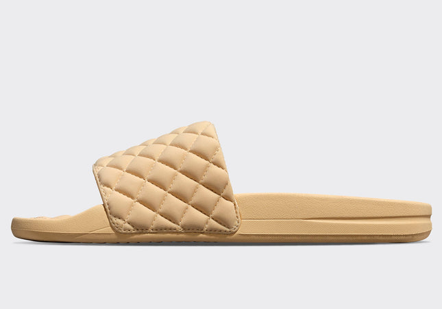 Women's Lusso Pool Slide Camel