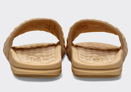 Women's Lusso Pool Slide Camel