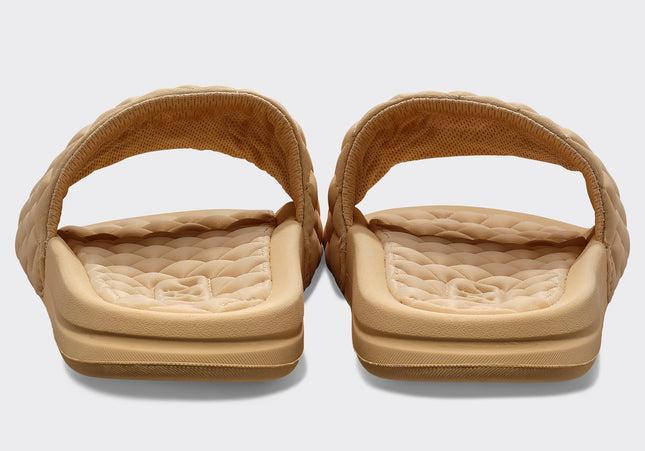 Women's Lusso Pool Slide Camel