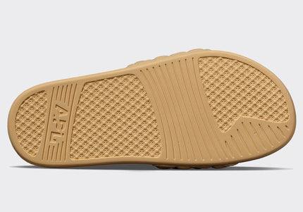 Women's Lusso Pool Slide Camel