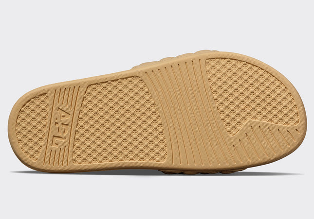 Women's Lusso Pool Slide Camel