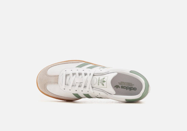 adidas Kids Samba OG - Cloud White / Silver Green / Gum