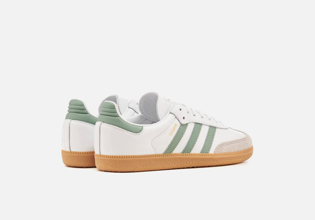 adidas Kids Samba OG - Cloud White / Silver Green / Gum