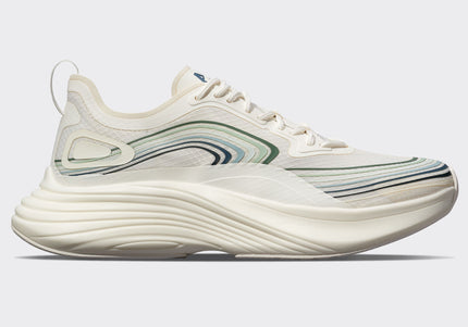 Women's Streamline Ivory / Aqua / Multi