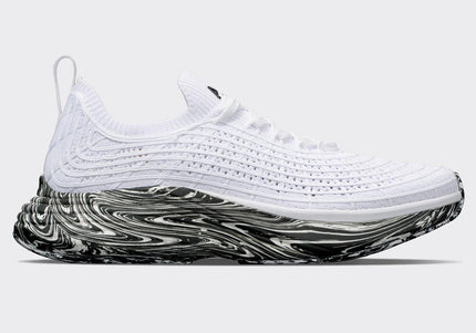 Women's TechLoom Zipline White / Black / Marble
